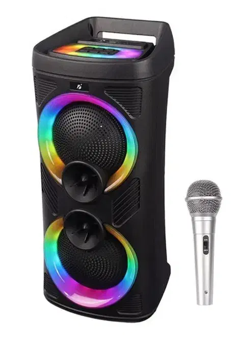 اسپیکردوباند6.5اینچ دارای رقص نور نو وآکبند|لوازم جانبی موبایل و تبلت|اراک, |دیوار