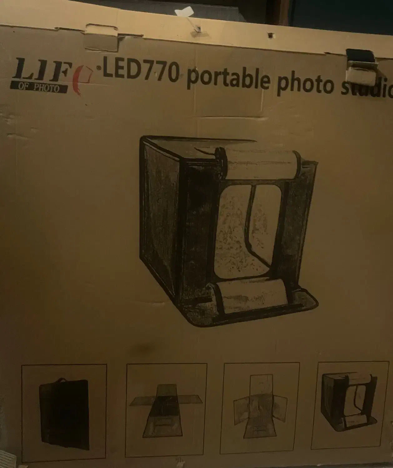 خیمه عکاسی ، لایت باکس ۷۵ سانتی متر|دوربین عکاسی و فیلمبرداری|کرج, کوی مهر|دیوار