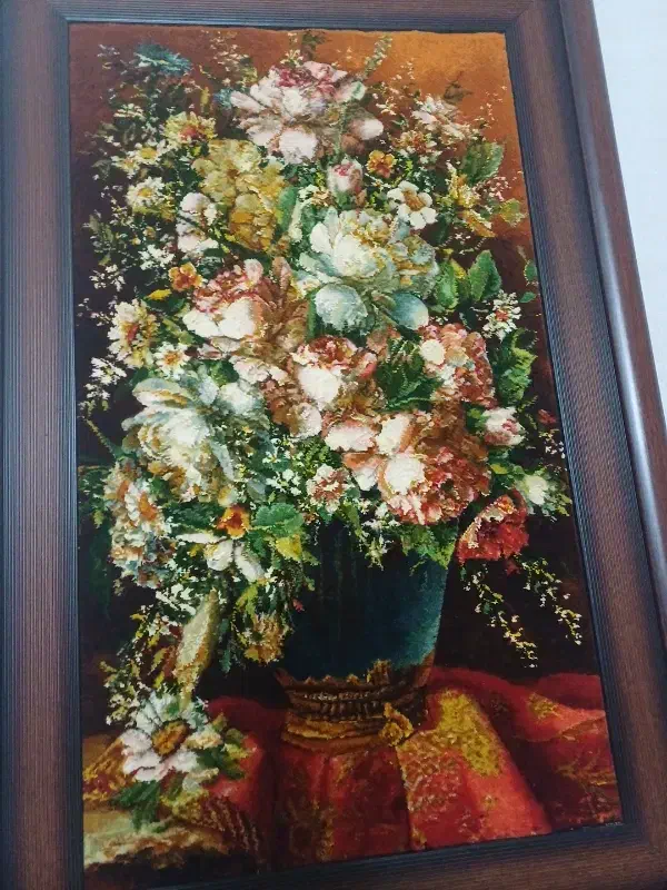 دار قالی|تابلو فرش|قم, زنبیل آباد|دیوار