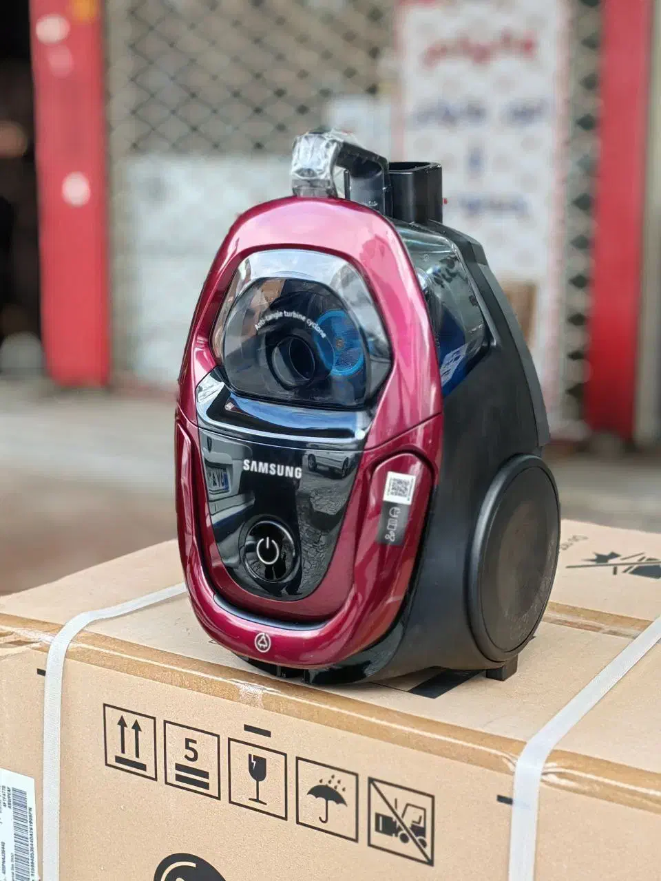 جاروبرقی کنترل روی دسته مخزن دار سامسونگ|جاروبرقی، جارو شارژی، بخارشو|بانه, |دیوار