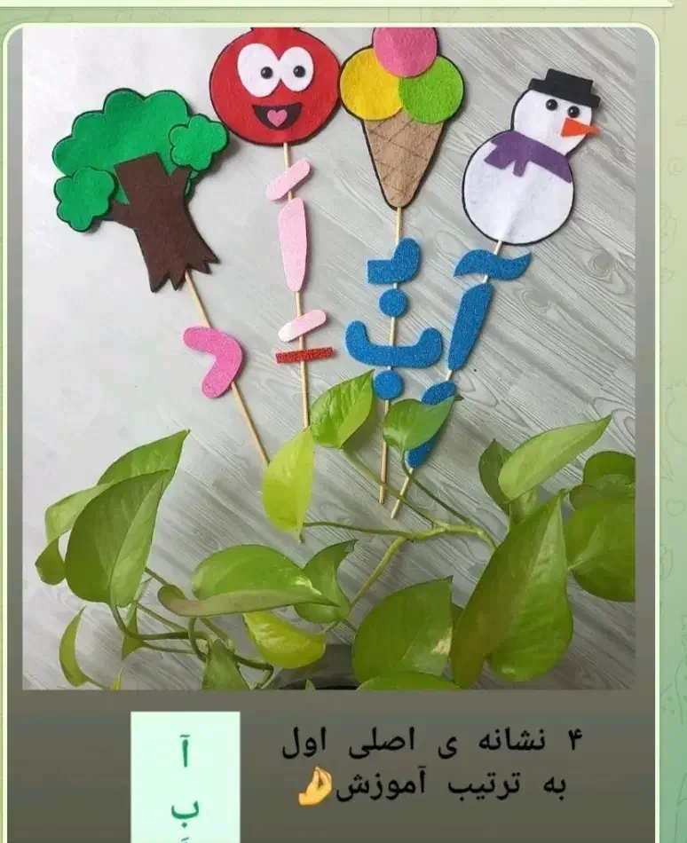 چهار نشانه اصلی به ترتیب اموزش  برای بچها|اسباب‌‌بازی|گرمسار, |دیوار