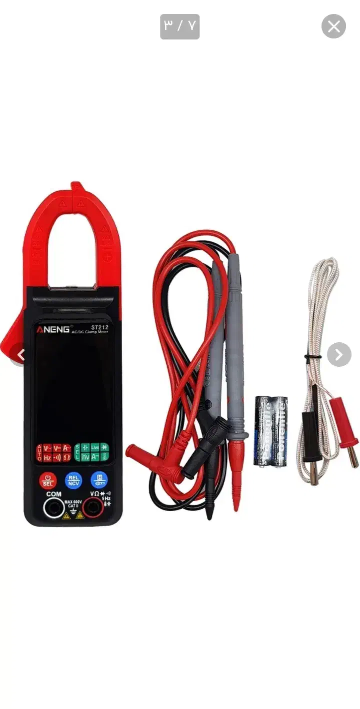 آمپر متر کلمپی  AC  DC   آننگ|ابزارآلات|شیراز, ریاستی|دیوار