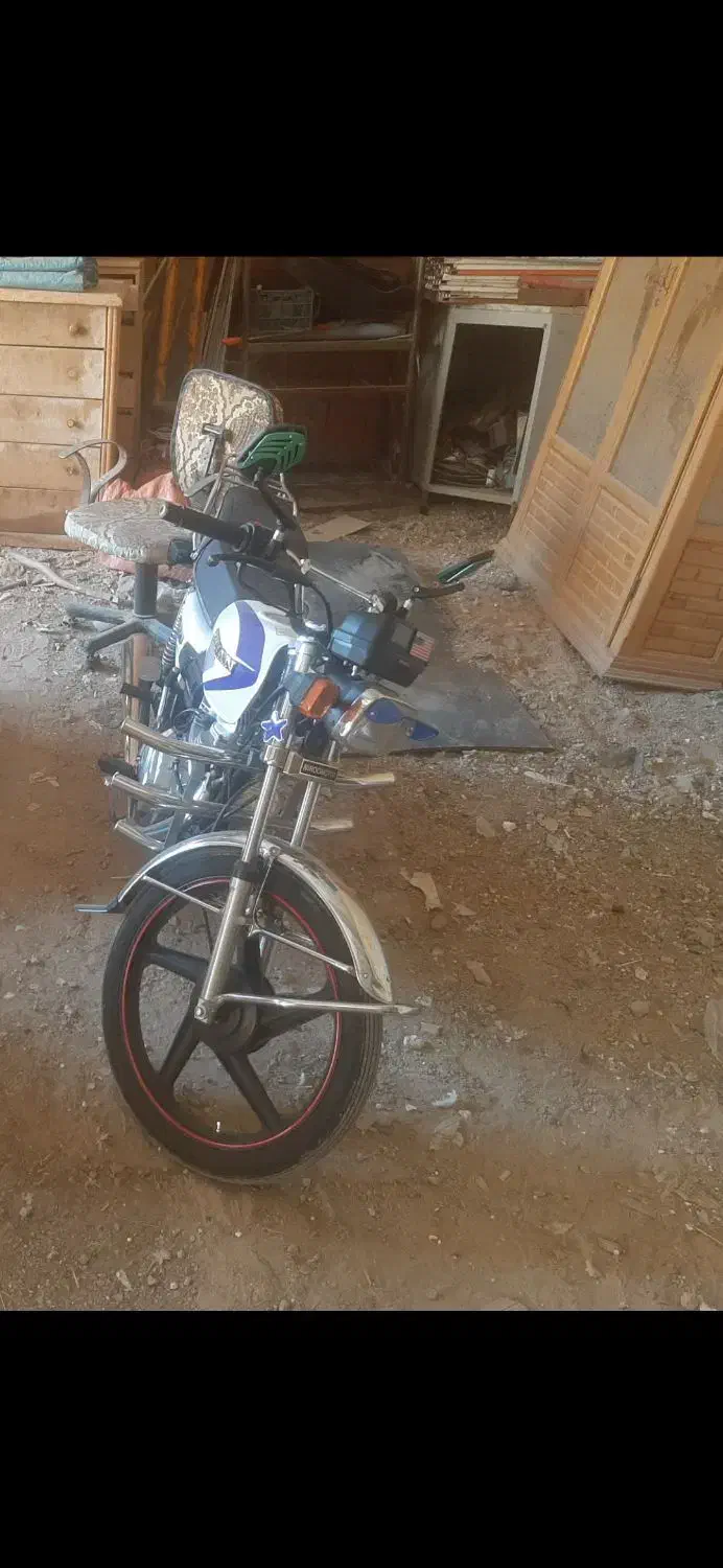 احسان ۱۵۰ خشک|موتورسیکلت|آشخانه, |دیوار