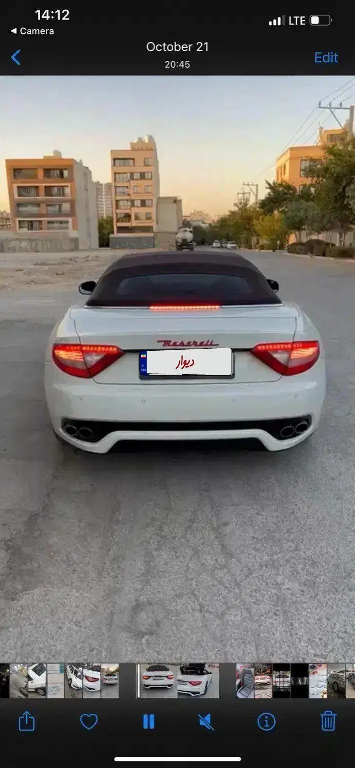 مازراتی گرند کبریو|خودرو سواری و وانت|تهران, یوسفآباد|دیوار