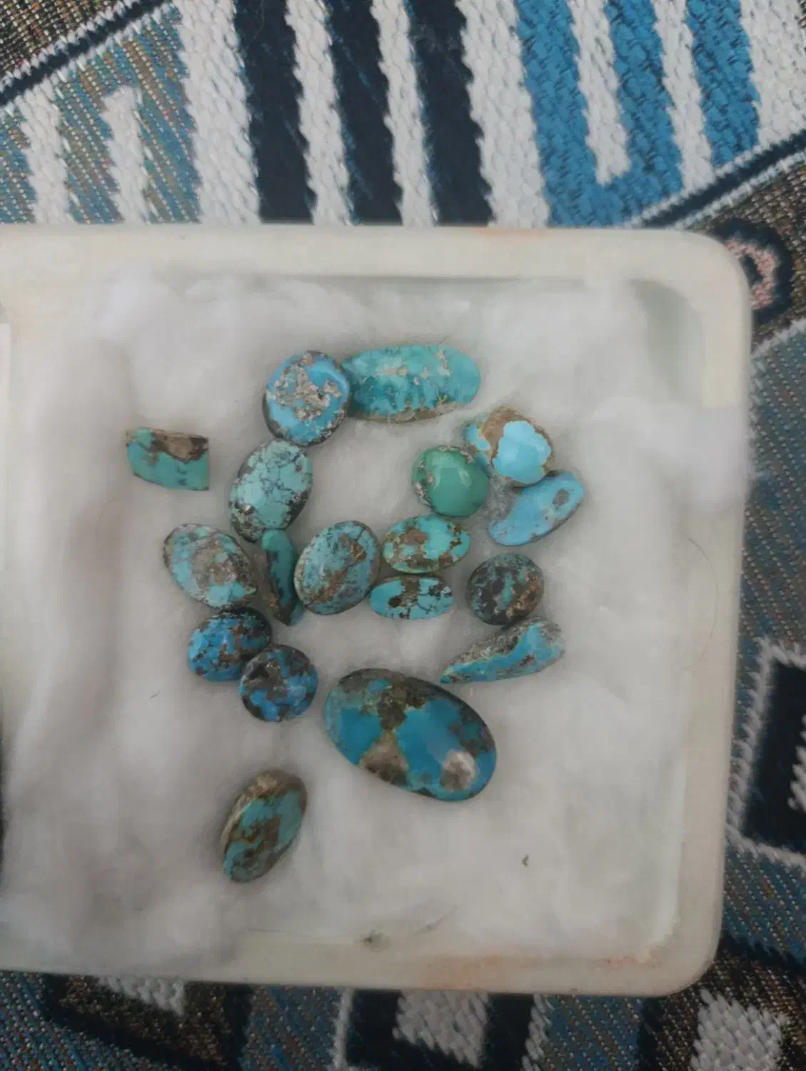 فروش نگین فیروزه و راف عقیق|بدلیجات|کرمان, |دیوار