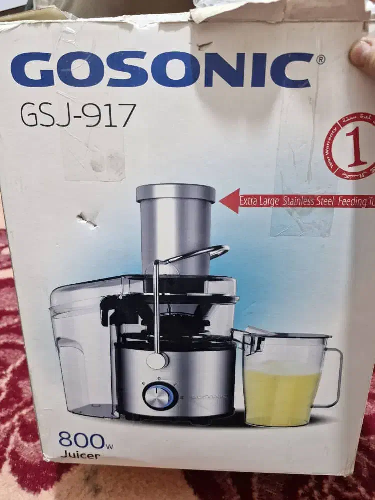 آبمیوه گیری GOSONICمدلGSJ917اکبند ترکیه|آبمیوهگیر و آبمرکباتگیر|تهران, هفده شهریور|دیوار