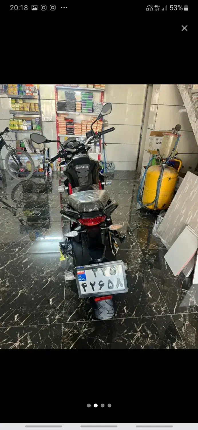 بنلی 300جفت مدل96|موتورسیکلت|دهگلان, |دیوار