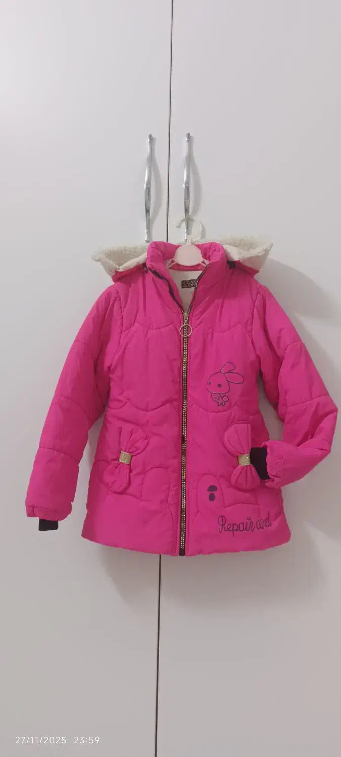 کاپشن دخترونه|کفش و لباس بچه|بجنورد, |دیوار