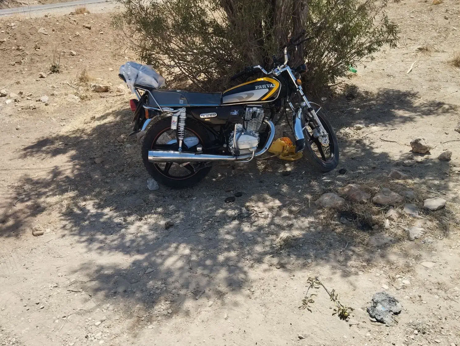 موتور 200 مشکی مدل 1401|موتورسیکلت|لردگان, |دیوار