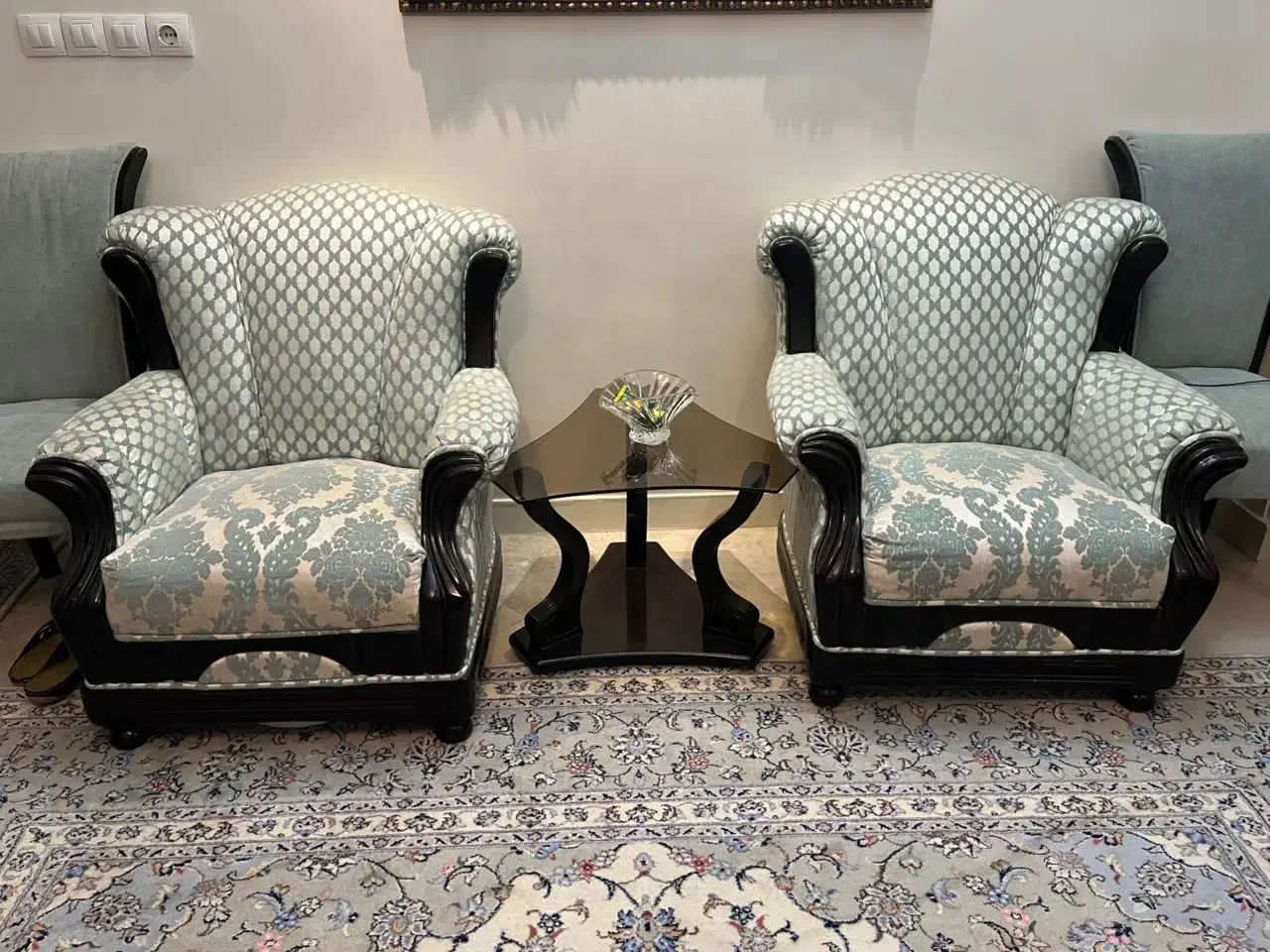 مبل ۷نفره سالم+۶عدد صندلی تک|مبلمان خانگی و میز عسلی|تهران, امیریه|دیوار