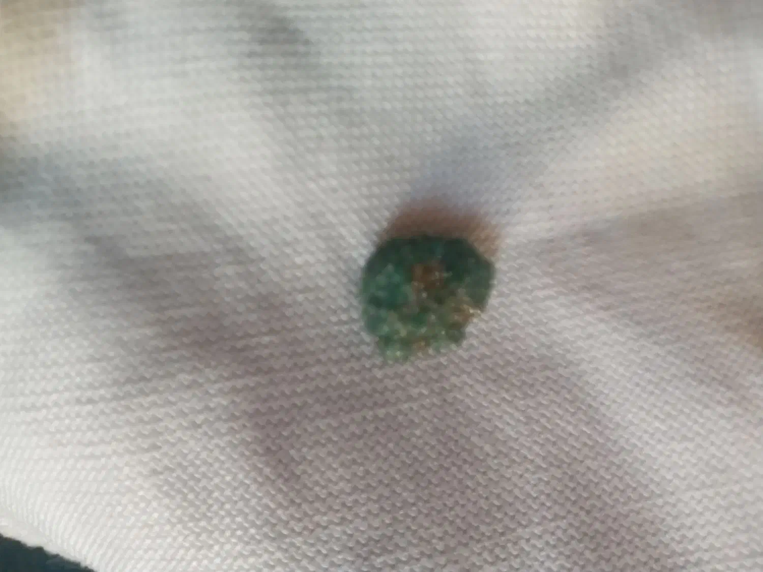 نگین فیروزه با رگه طلافروش فوری|جواهرات|بم, |دیوار