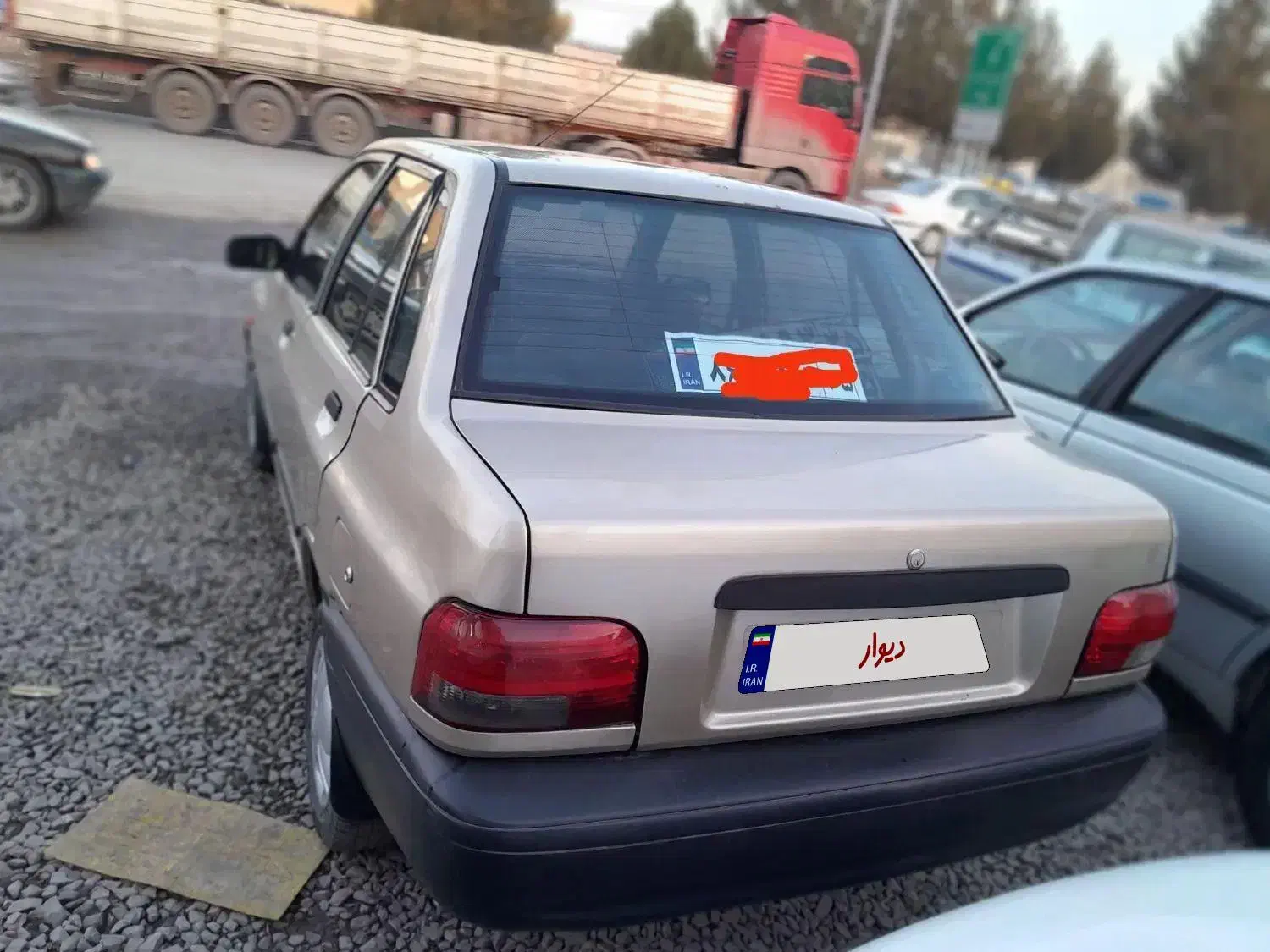 پراید بنزینی 87|خودرو سواری و وانت|ملکان, |دیوار