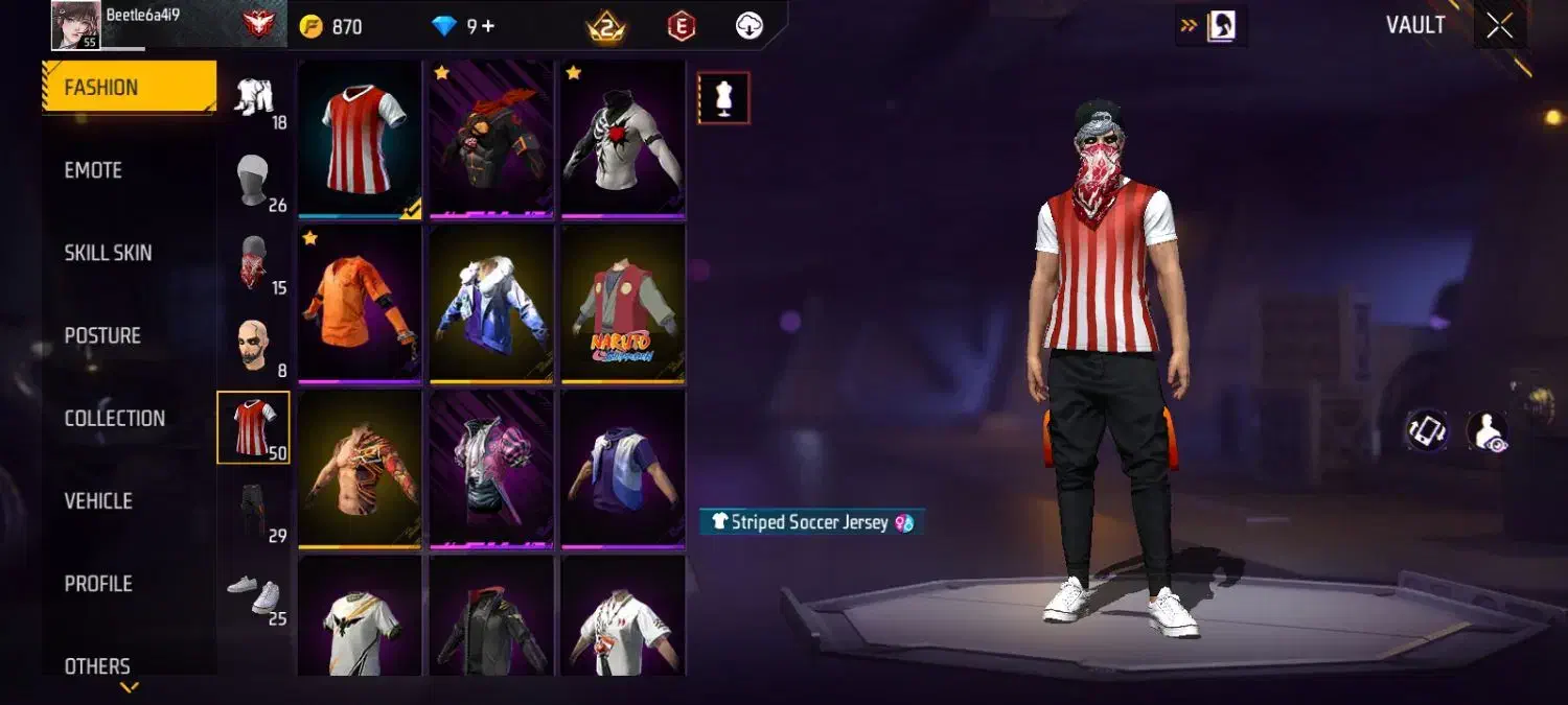 اکانت فیری فایر جدید لول ۵۵|کنسول، بازی ویدئویی و آنلاین|امیدیه, |دیوار