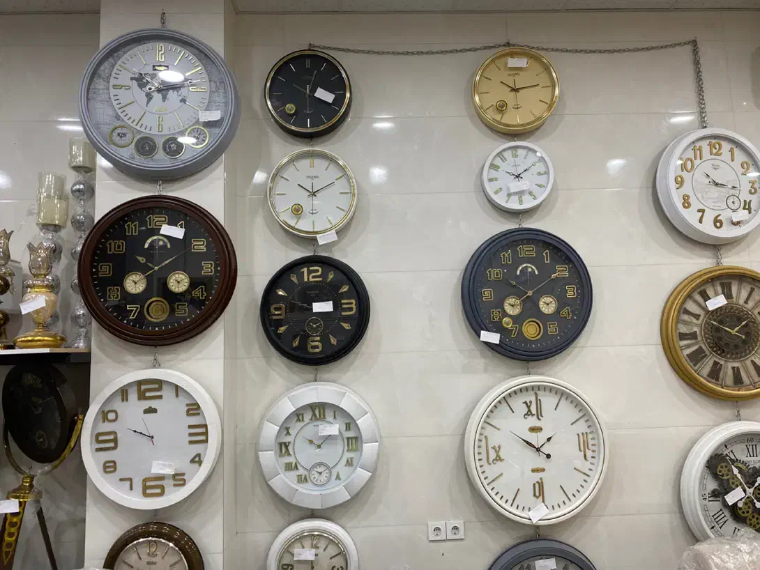 ساعت دیواری با طرح های متنوع|ساعت دیواری و تزئینی|بوشهر, |دیوار