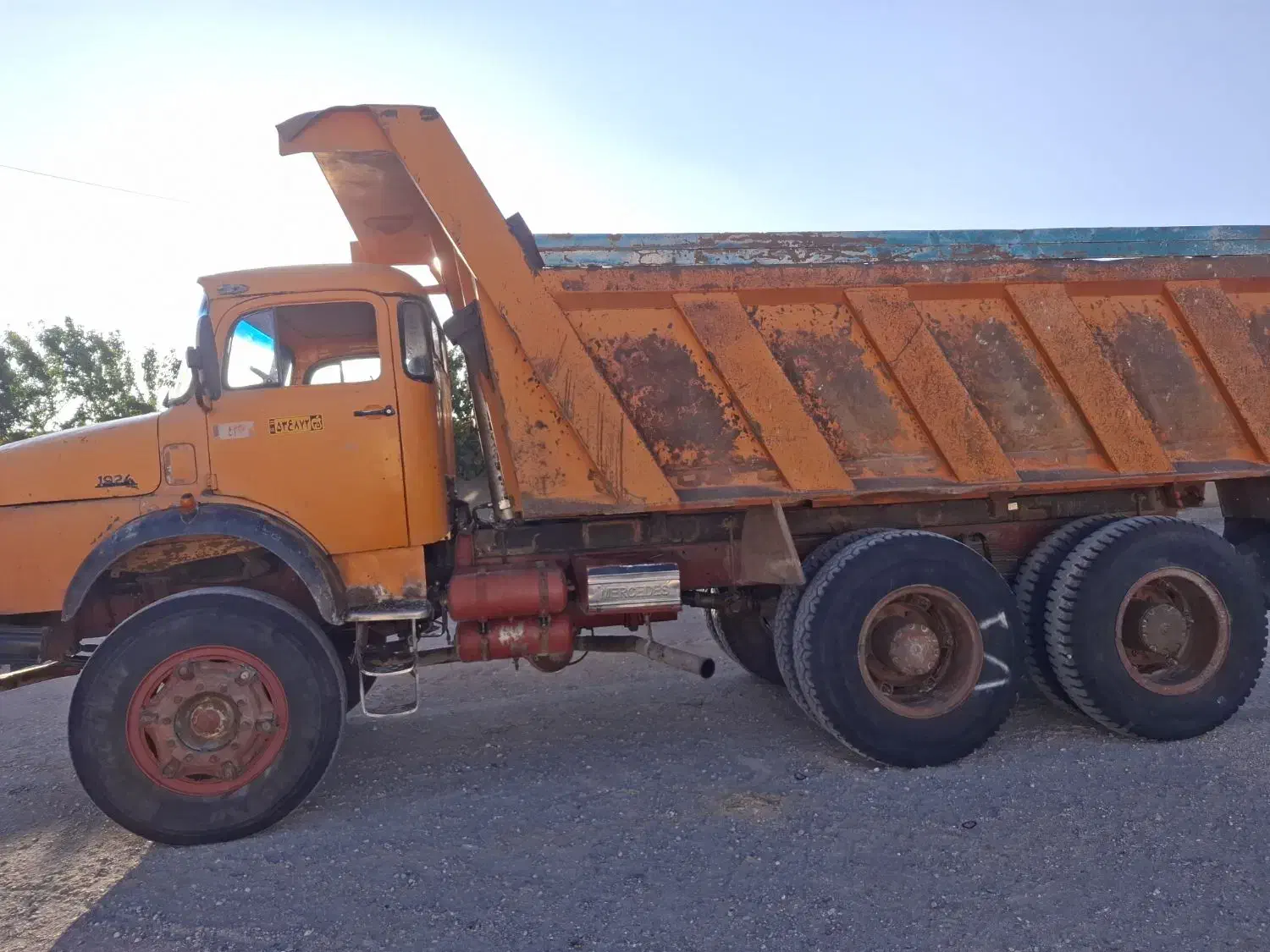 بنز مایلر کمپرسی کشنده|خودرو سنگین|بستان آباد, |دیوار