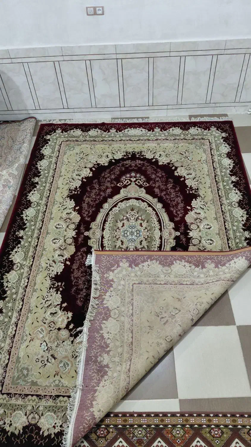 فرش ۹ متری در حد نو|فرش|خرمآباد, |دیوار