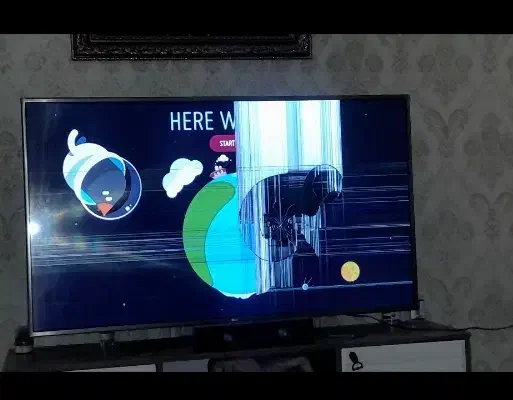 تلویزیون ۵۵ الجی|تلویزیون و پروژکتور|تهران, نیروی هوایی (پیروزی)|دیوار