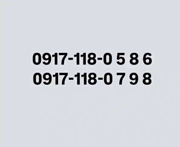 0917-118-0586|سیم‌کارت|شیراز, ارم|دیوار
