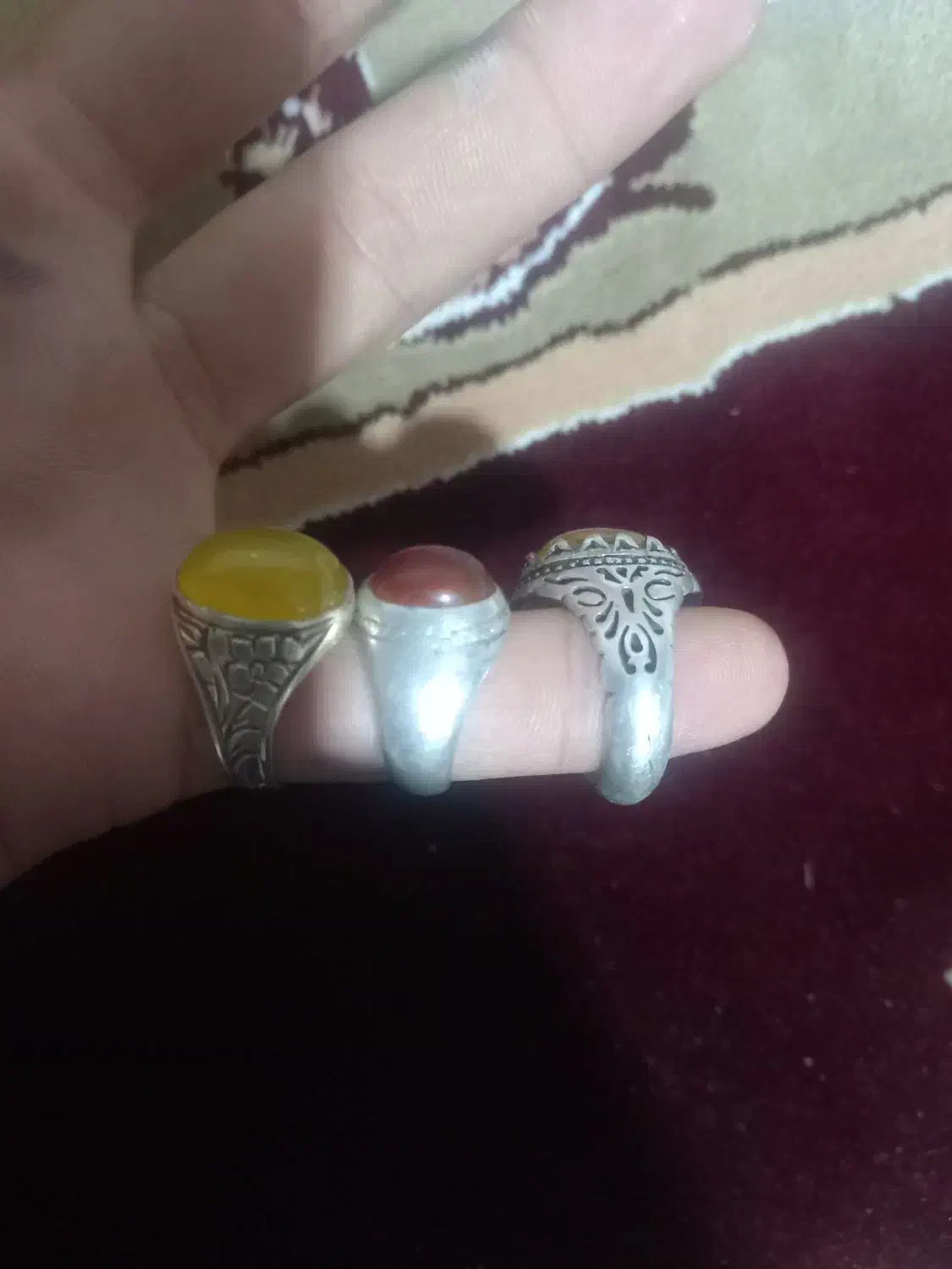 انگشتر نقره|جواهرات|مشهد, فاطمیه|دیوار