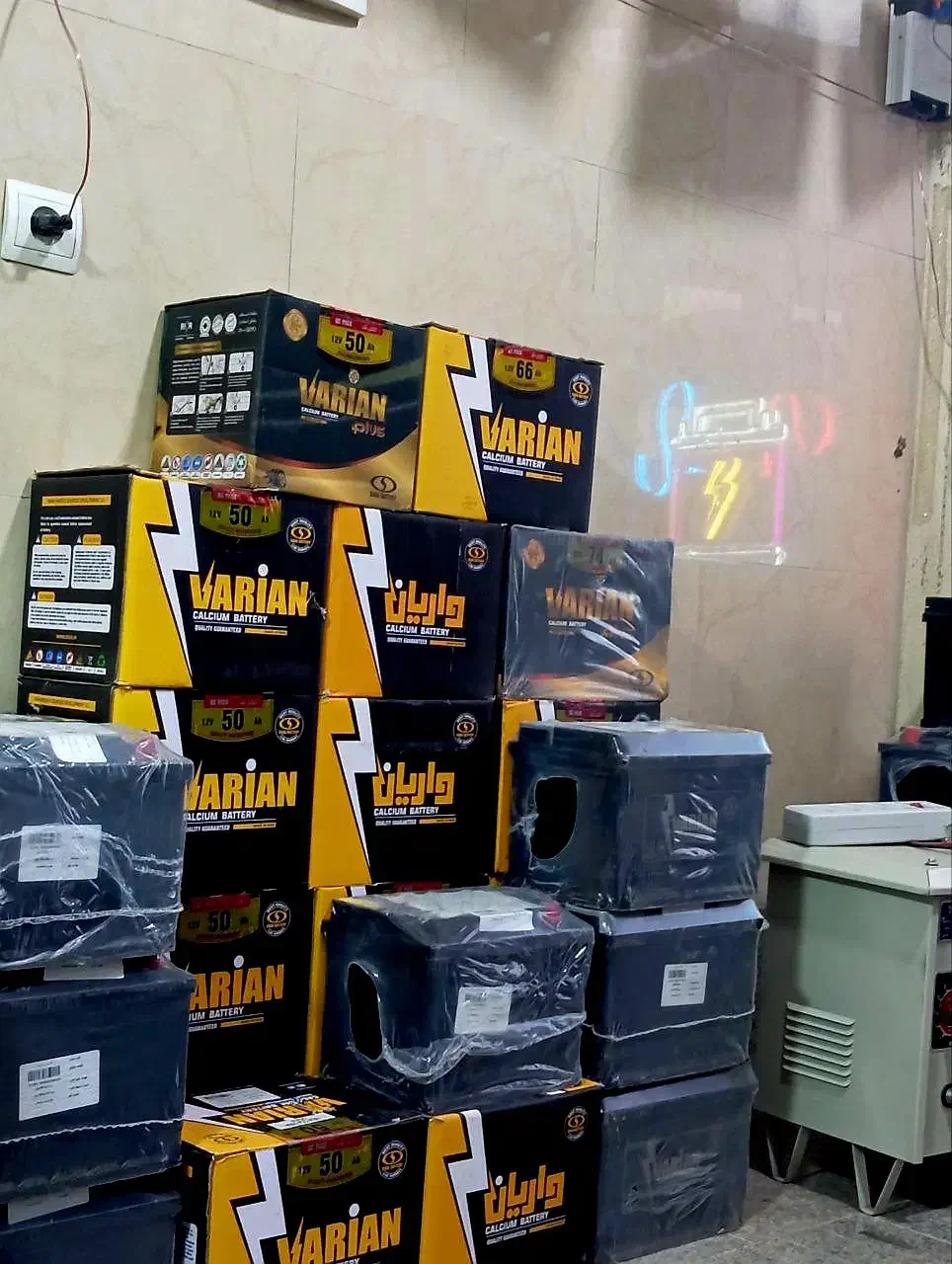 باتریقسطیبدونپیشپرداختبدونبهره|قطعات یدکی و لوازم جانبی|رباطکریم, رباطکریم|دیوار