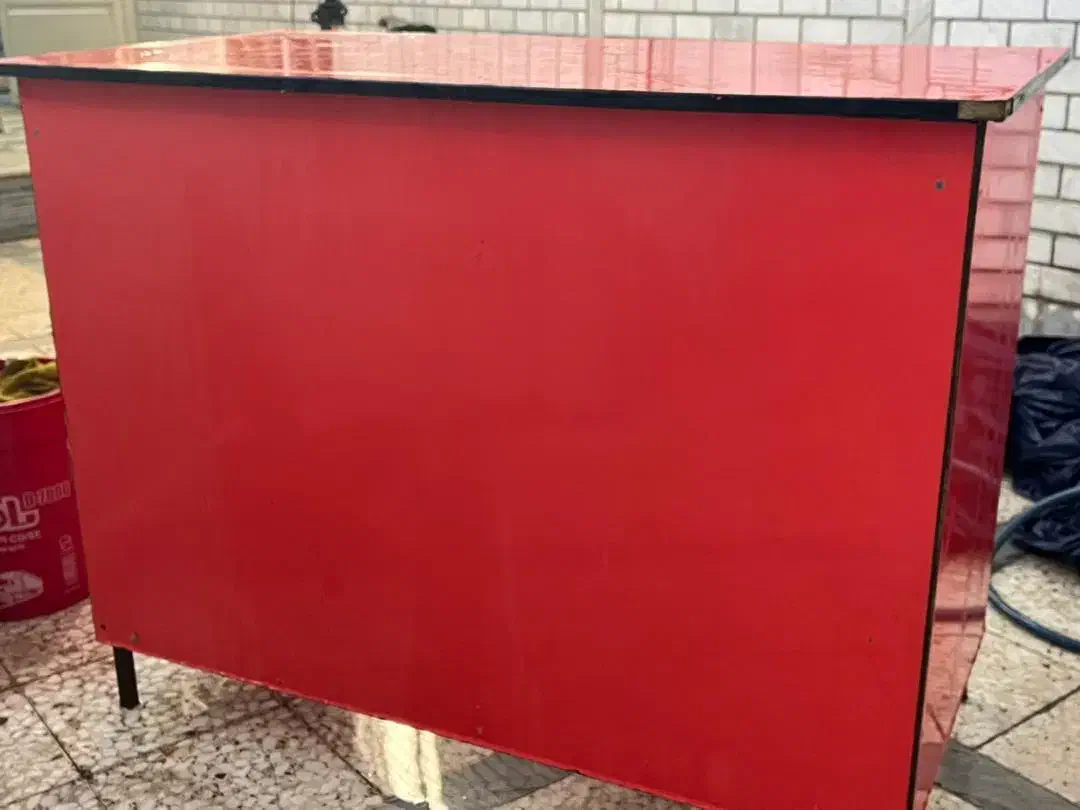 میز بزرگ و آهنی و چوب|میز تحریر و کامپیوتر|اندیمشک, |دیوار