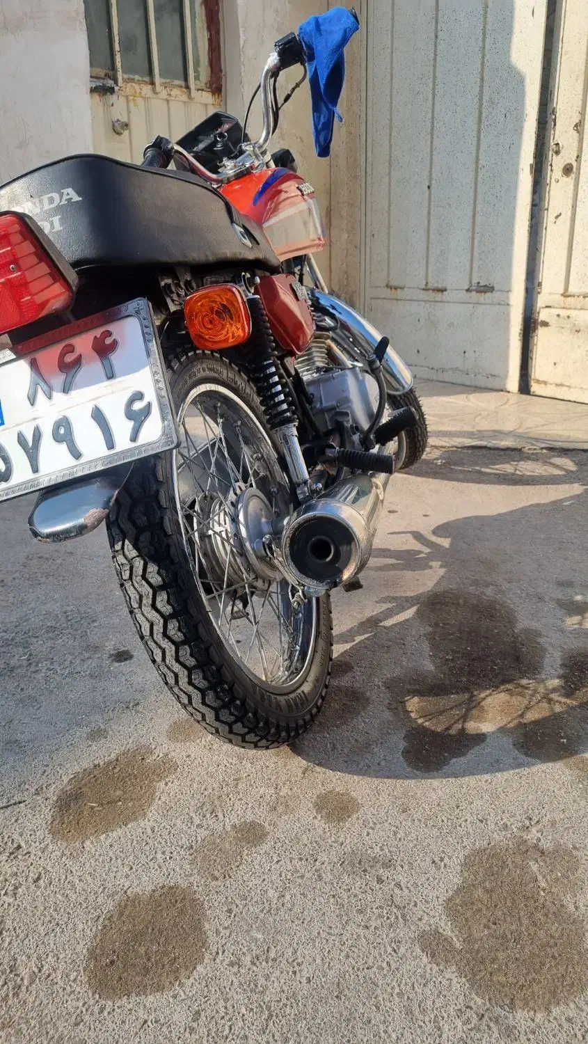 موتور ۹۵ بهرو کاربرات مشابه صفر|موتورسیکلت|اصفهان, درب سیبه علیا|دیوار