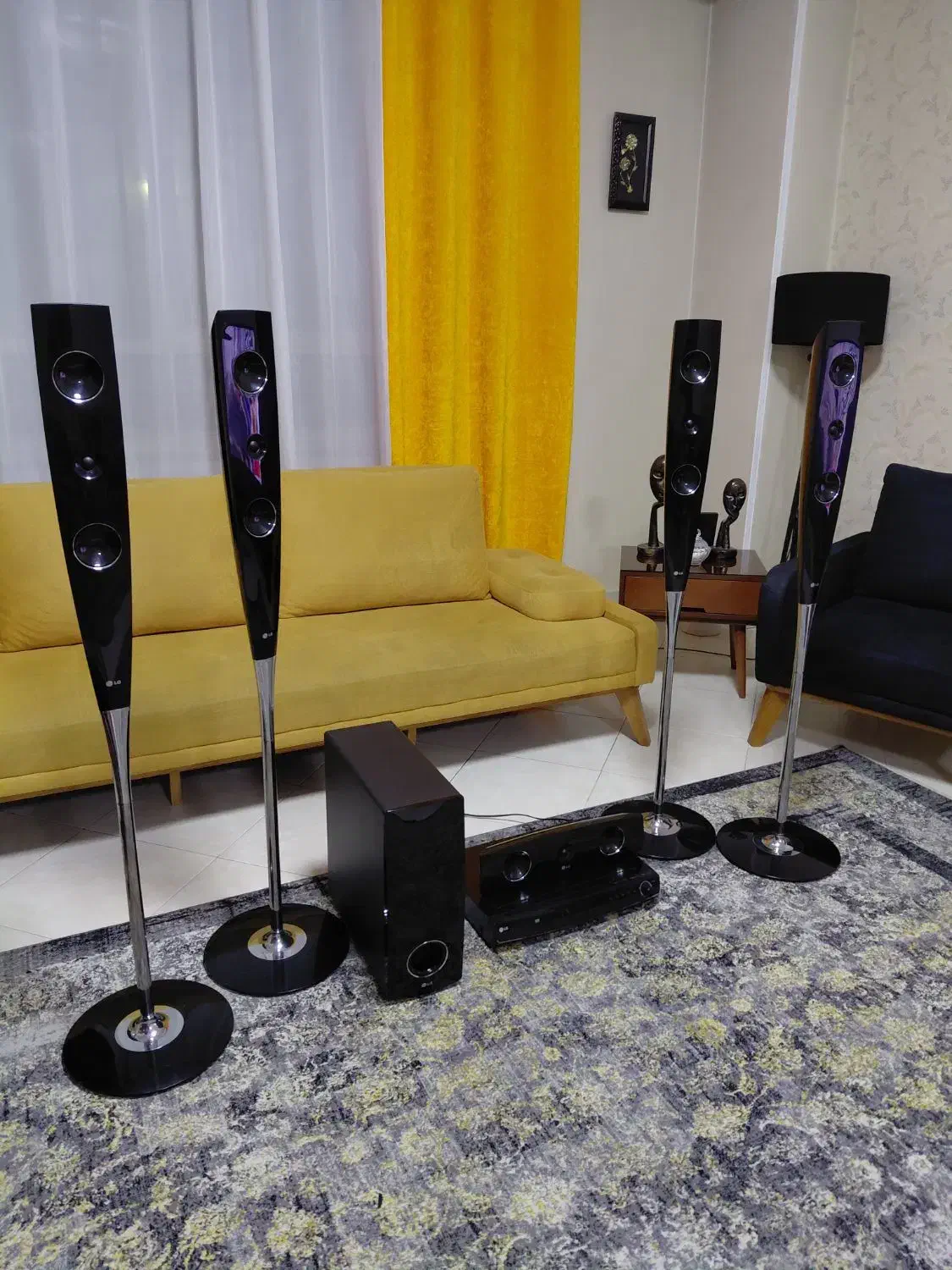 سینما خانگی الجی در حد نو|سیستم صوتی خانگی|کرج, کیانمهر|دیوار