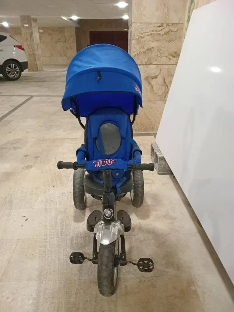 سه چرخه تیتان مدل تاشو|دوچرخه، اسکیت، اسکوتر|رشت, گلسار|دیوار