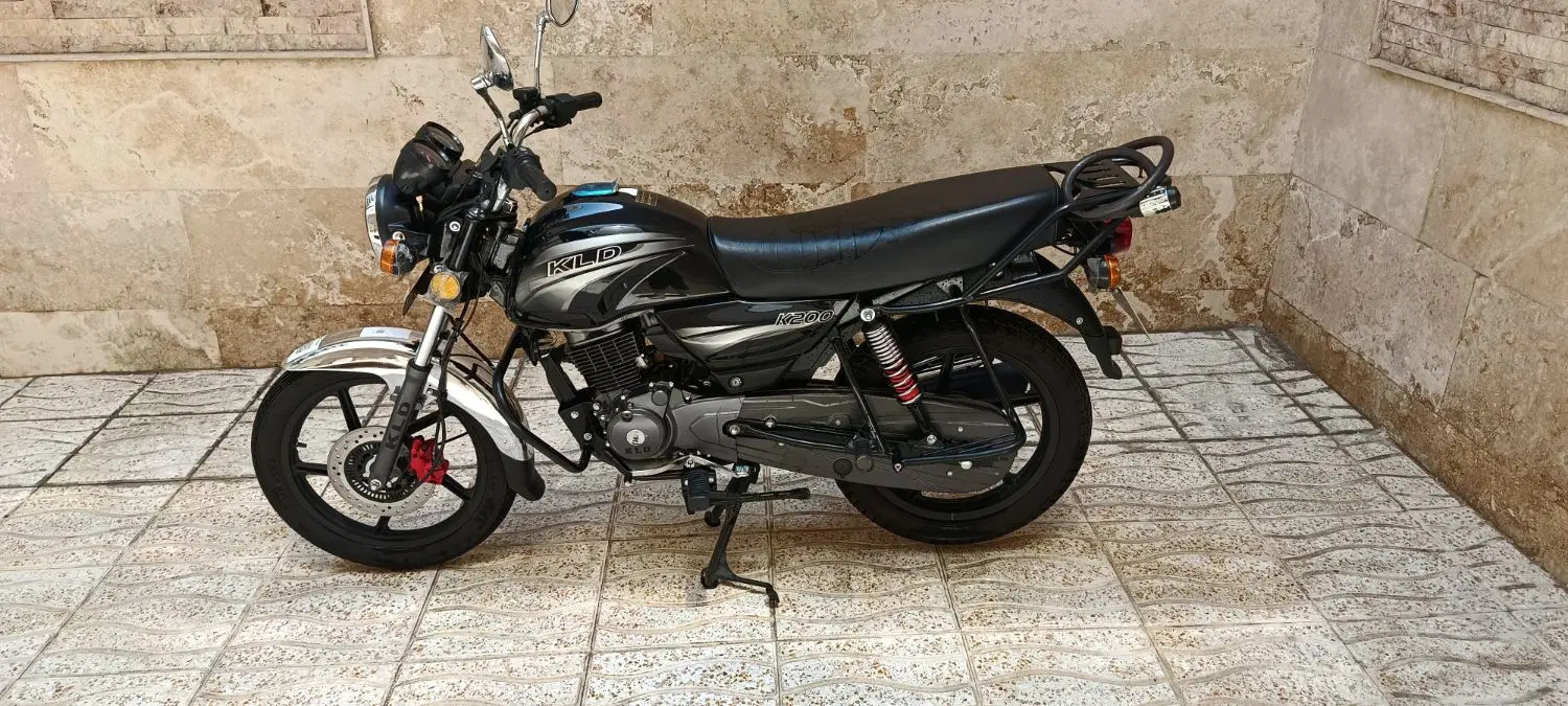 kld 200 خشک|موتورسیکلت|چهارباغ, |دیوار