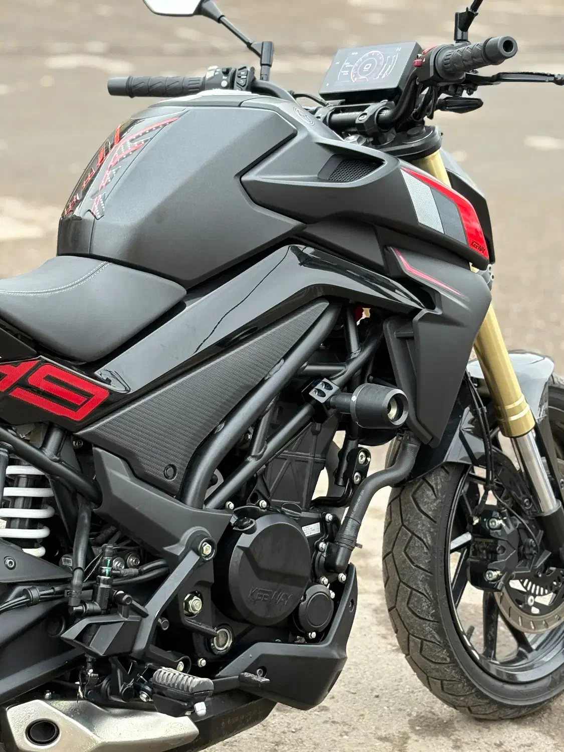 کی وی keeway 250 مدل ۱۴۰۲ بنلی سی اف cf|موتورسیکلت|رشت, جانبازان|دیوار