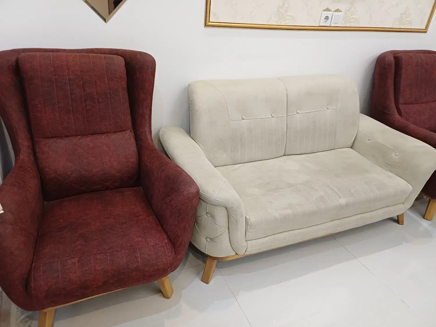 مبل ۷نفره مدرن|مبلمان خانگی و میز عسلی|سمنان, |دیوار