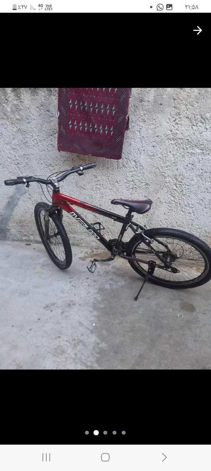 دوچرخه ۲۶ سایز عالی بدون خرج نوع همه چیز را نو خو|دوچرخه، اسکیت، اسکوتر|بهشهر, |دیوار
