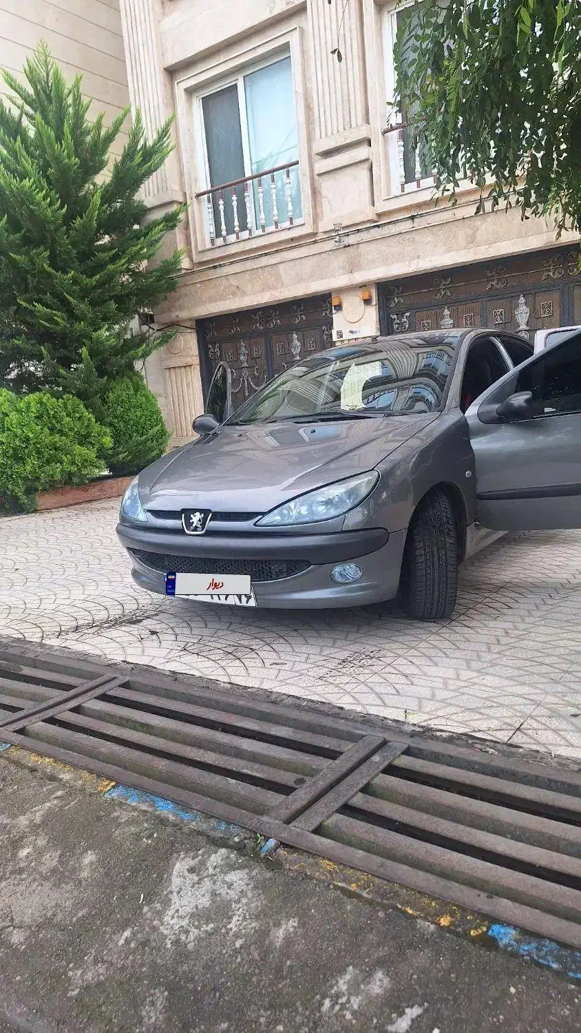 ۲۰۶ بی رنگ|خودرو سواری و وانت|بندر انزلی, ژاندارمری|دیوار