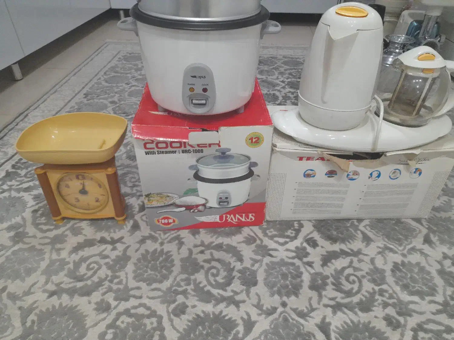 چای ساز پلو پز ترازو|سماور، چایساز، قهوهساز|نجفآباد, صالح آباد|دیوار