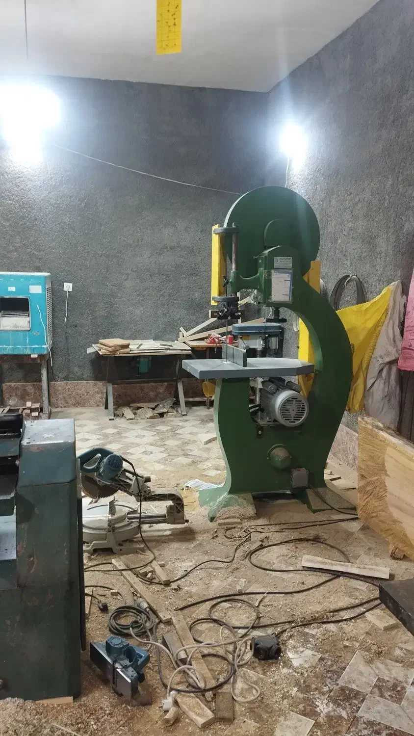 اره فلکه 60سه کاره کنده گیر نجاری|ماشینآلات صنعتی|ثلاث باباجانی, |دیوار