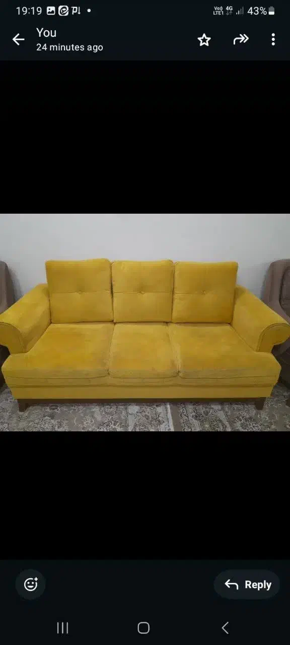 مبلمان سه نفره|مبلمان خانگی و میز عسلی|تهران, دهم فروردین|دیوار