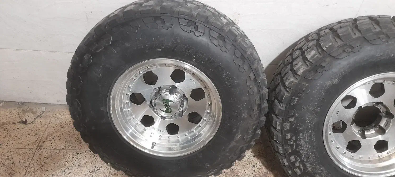 رینگ و لاستیک آفرود|قطعات یدکی و لوازم جانبی|ملایر, |دیوار