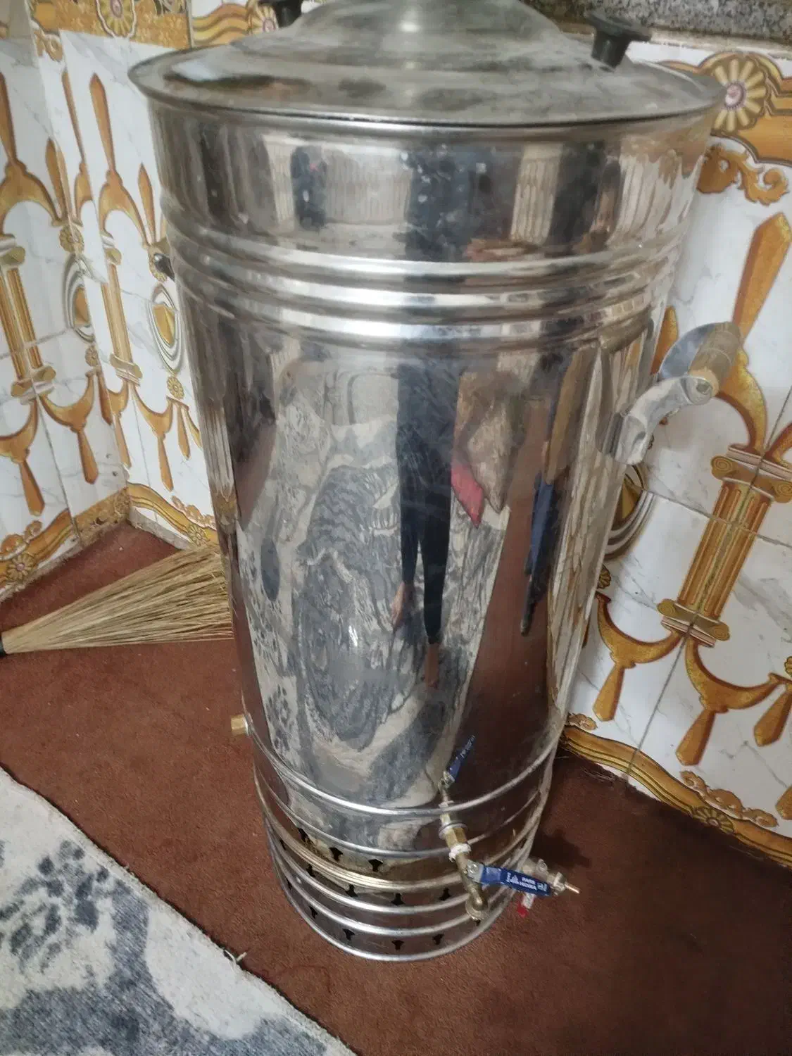 سماور ۱۲۰ لیتری|سماور، چایساز، قهوهساز|زاهدان, |دیوار