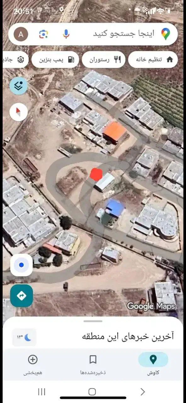 زمین ۱۸۰متری حبیبوند|فروش زمین و ملک کلنگی|سرپل ذهاب, |دیوار