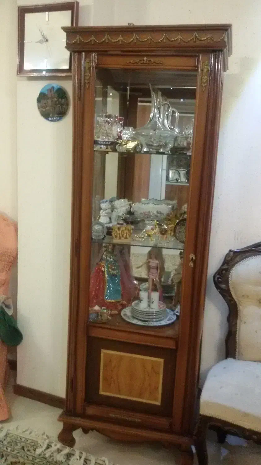 دوعدد بوفه تک چوب راش|بوفه، ویترین، کنسول|تهران, مینی‌سیتی (شهرک نفت)|دیوار