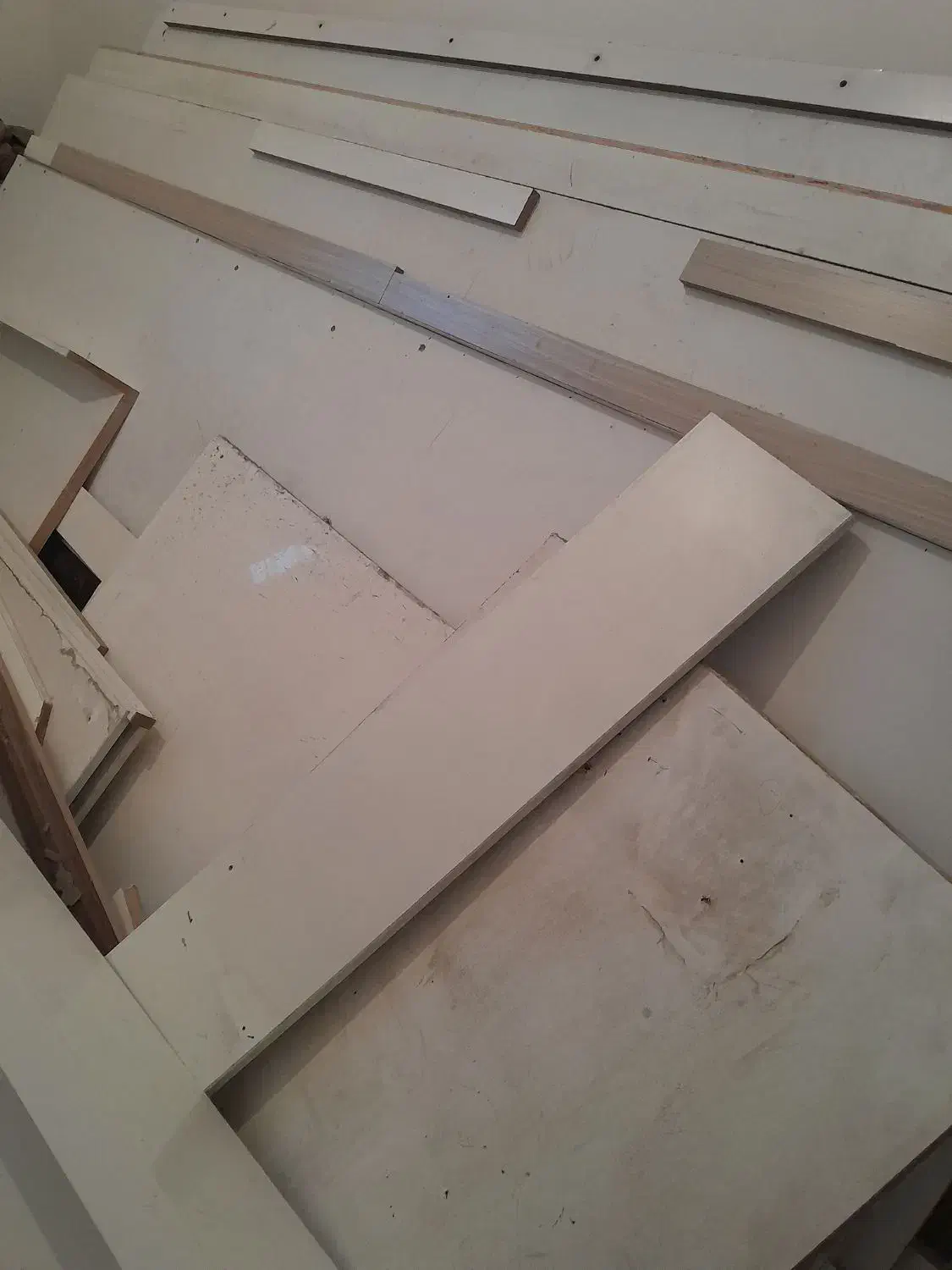 تعدادی باکس دکور فایبر گلاس وتخته فایبر گلاس|کتابخانه، شلف، قفسههای دیواری|جیرفت, |دیوار