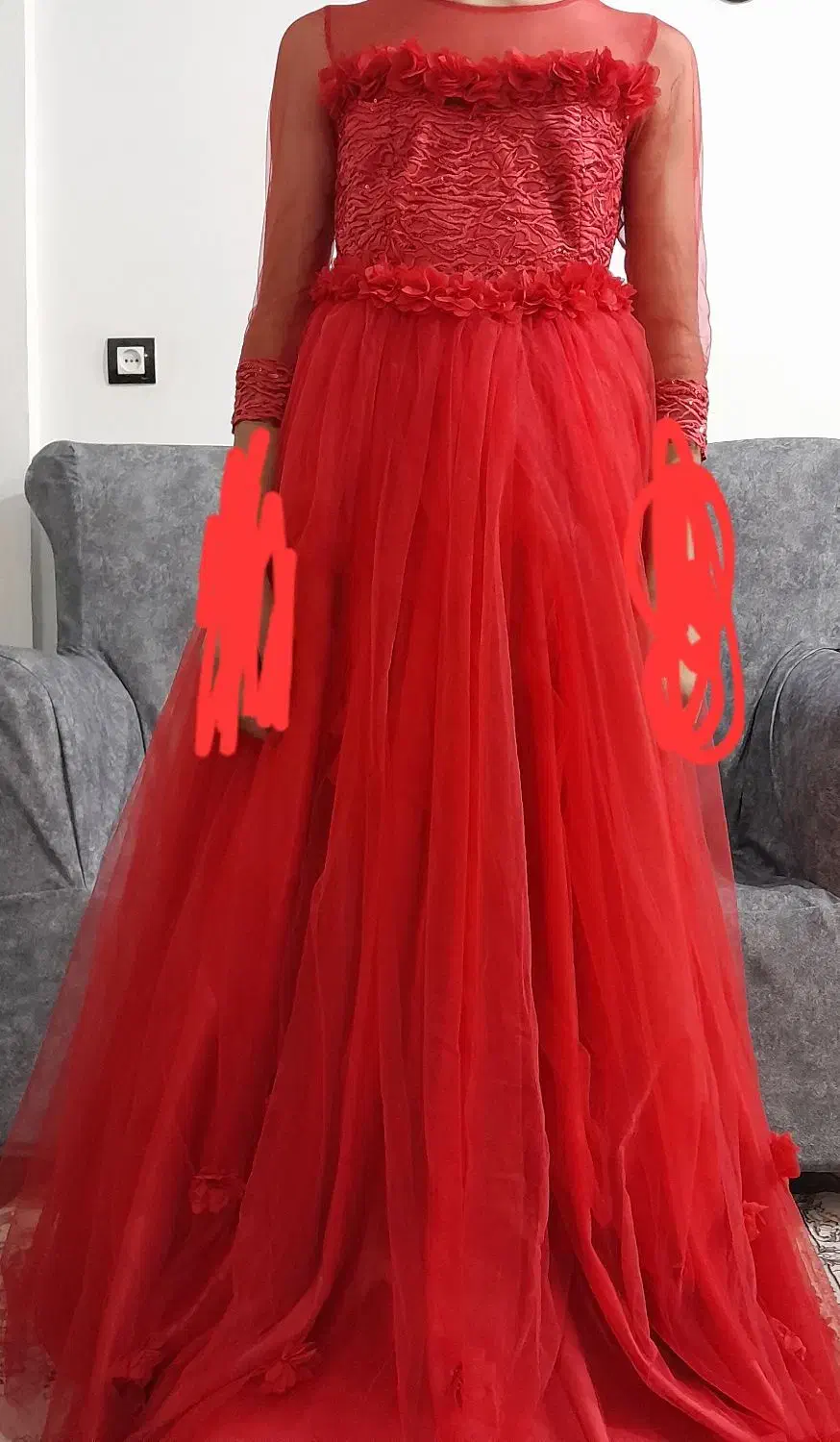 لباس حناعروس همراه کفش|لباس|خوی, |دیوار