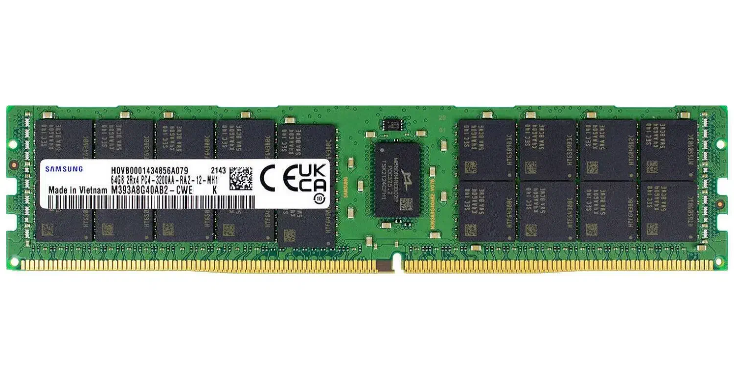 2 عدد رم 64 گیگ سامسونگ با فرکانس 3200 سروری|قطعات و لوازم جانبی رایانه|مشهد, صیاد شیرازی|دیوار