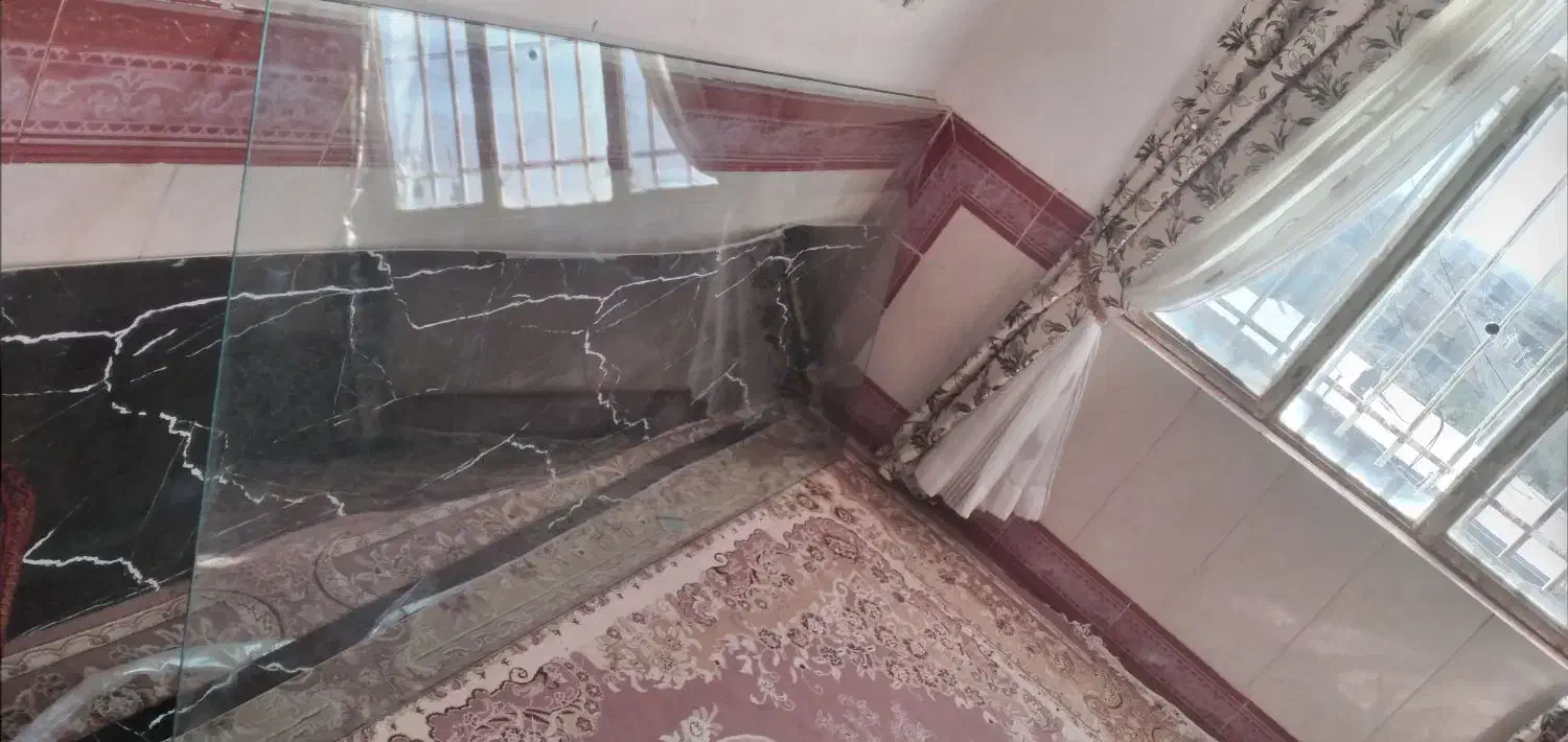 شیشه اپن جزیره ۱۰ میل و سنگ اپن ۳ متری|مصالح و تجهیزات ساختمان|باخزر, |دیوار