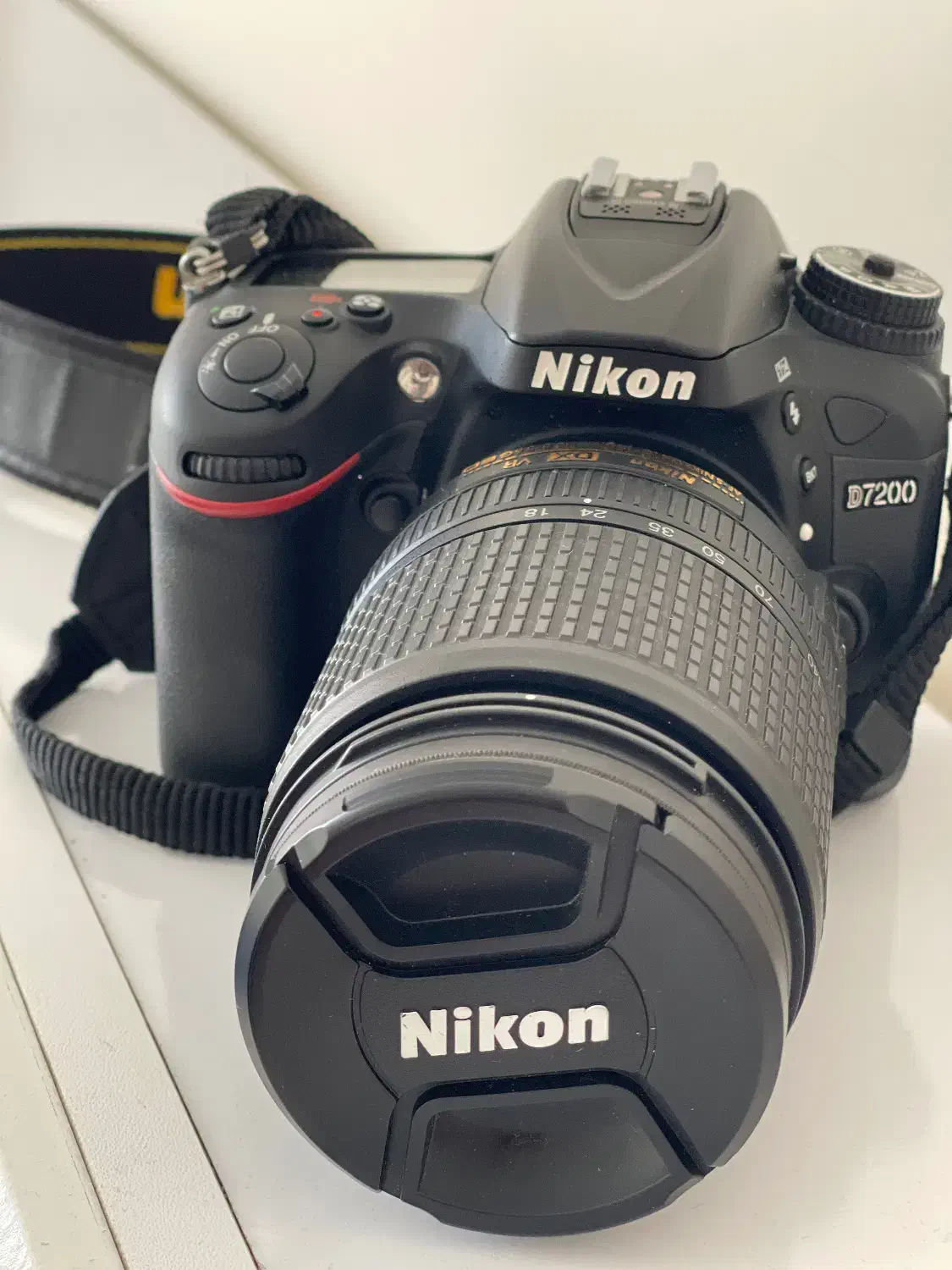 دوربین نیکون d7200 با لنز ۱۸-۱۴۰ با کیف و رم|دوربین عکاسی و فیلمبرداری|گرمدره, |دیوار