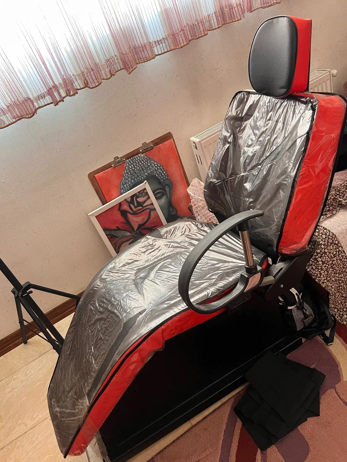 فروش صندلی آرایشگاه و تخت اپیلاسیون کاملا نو|صندلی و نیمکت|شاهینشهر, عطار|دیوار