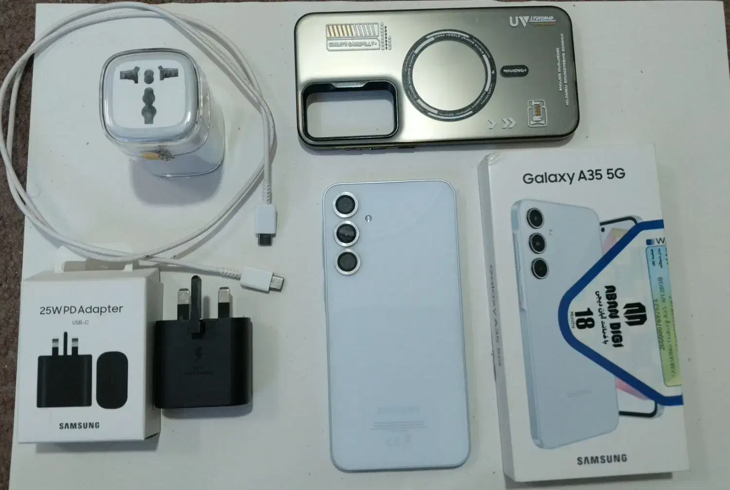 گوشی سامسونگ A35 ویتنام|موبایل|آمل, |دیوار