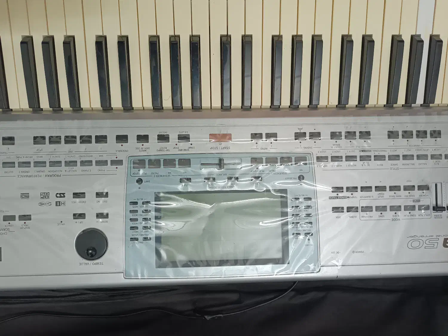 کیبورد korg pa50 تبدیل به Pa80|پیانو، کیبورد، آکاردئون|لار, |دیوار