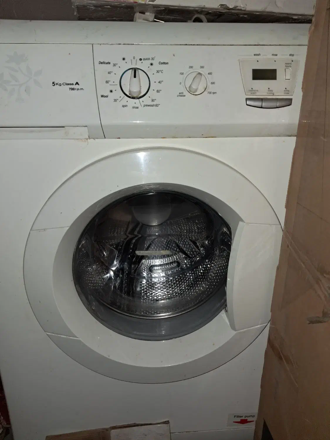 ماشین لباسشویی  کاملا سالم  ابسال کارکرده|ماشین لباسشویی و خشک‌کن لباس|تهران, سید خندان (جلفا)|دیوار