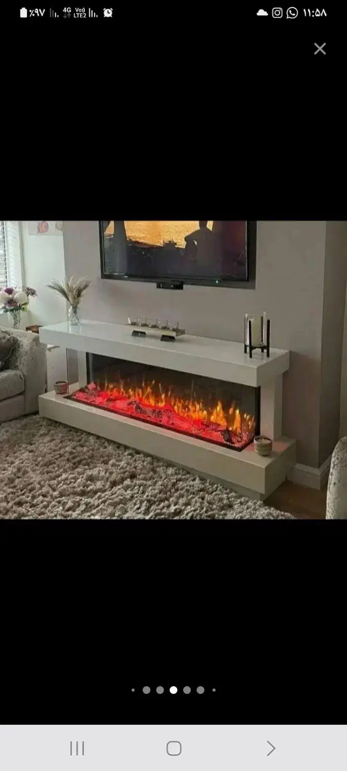 شومینه برقی|بخاری، هیتر، شومینه|تهران, اتحاد|دیوار